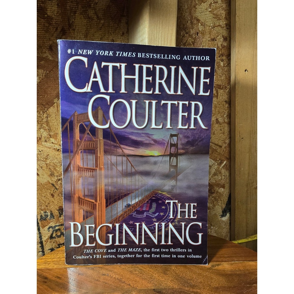 Catherine Coulter FBI Thriller The Cove and The Maze 2-in-1 Paperback Book